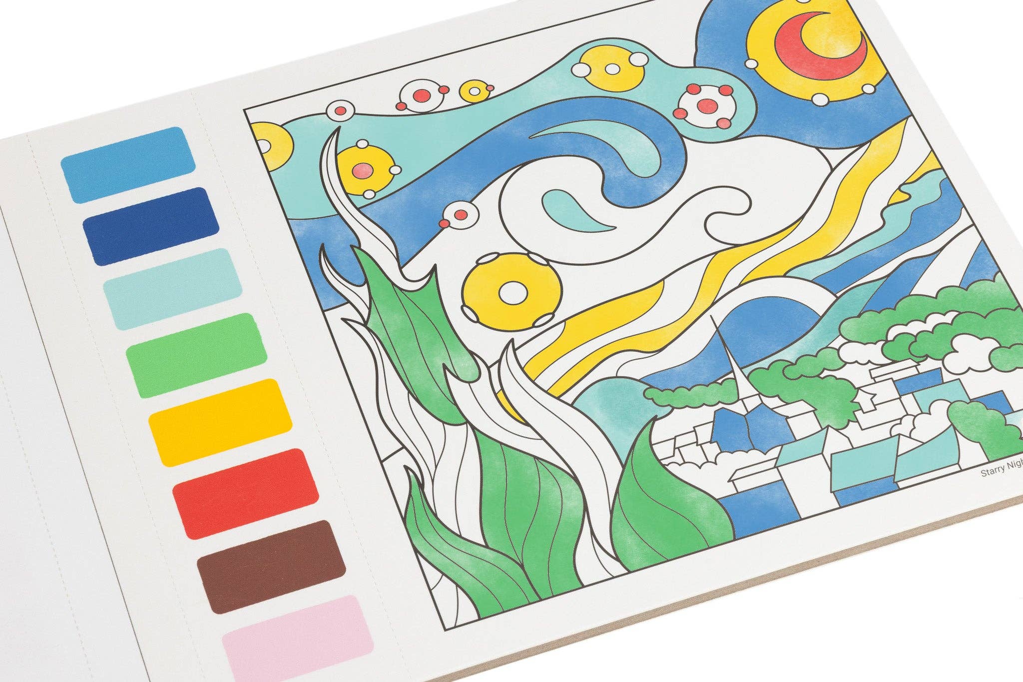 Today is Art Day - Wholesale DIY Craft Kit - Kids - Vincent van Gogh - Watercolor Kit8