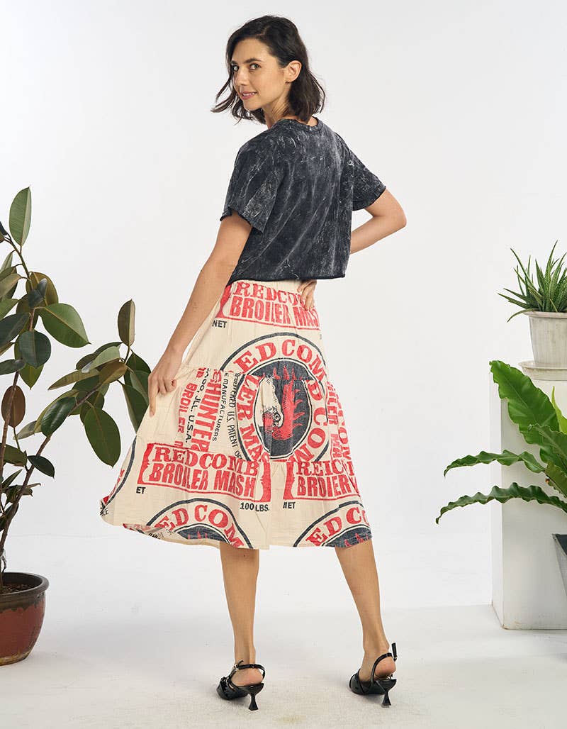 Kathmandu Imports – Engroshandel Nederdel - Dame – BOMULD SNAVERT (TH-1930)7