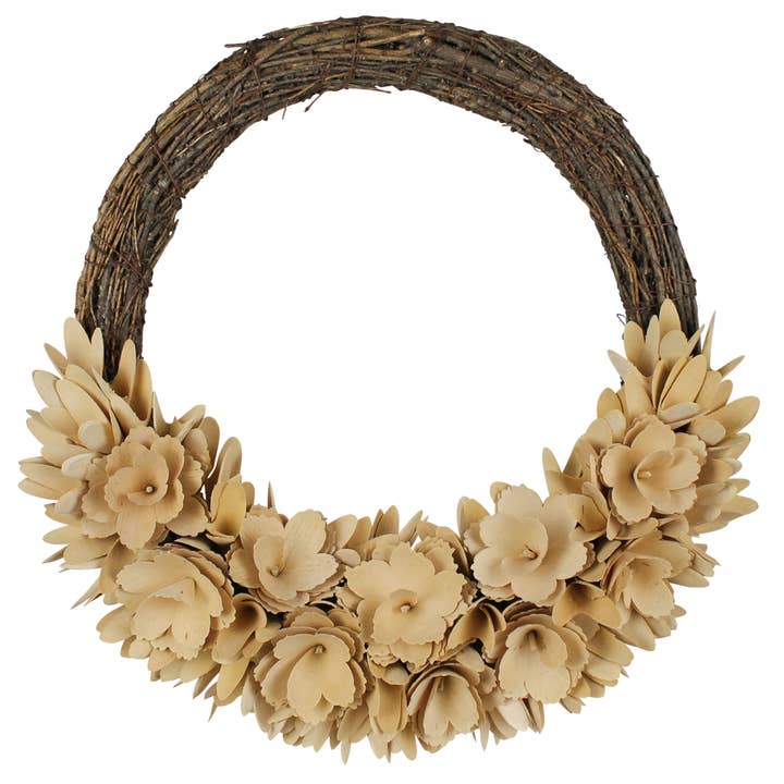 HomArt - Wholesale Wreath - Wood Curl Wreath
