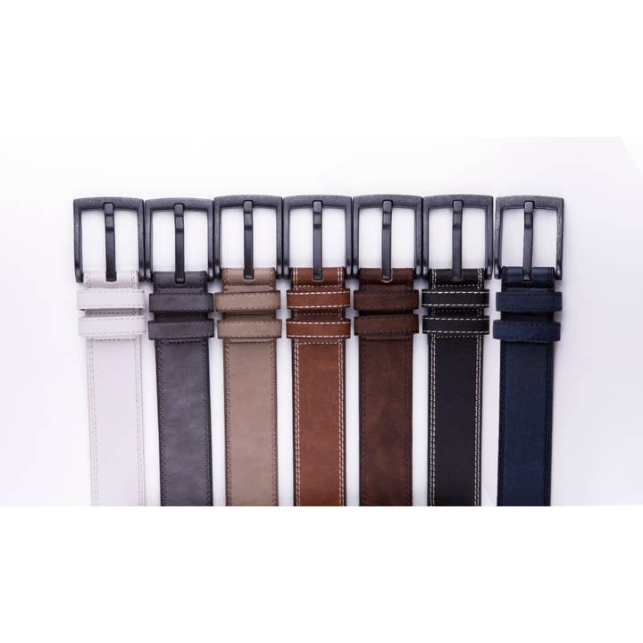 Ceinture en cuir pour homme-LA3001-1,65"avec pour la vente par Fabio Valenti