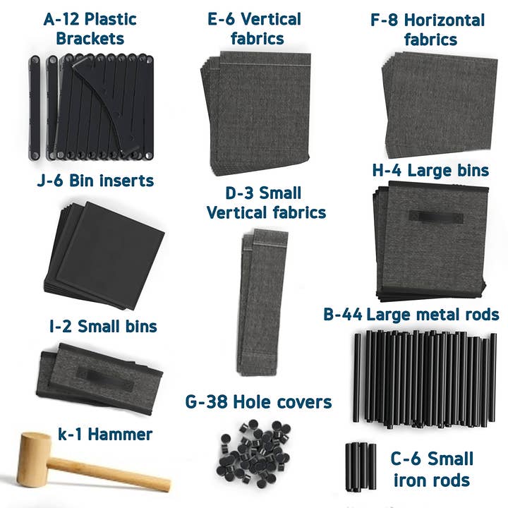 Clara Clark - Wholesale Storage Bin - Cube Storage Organizer