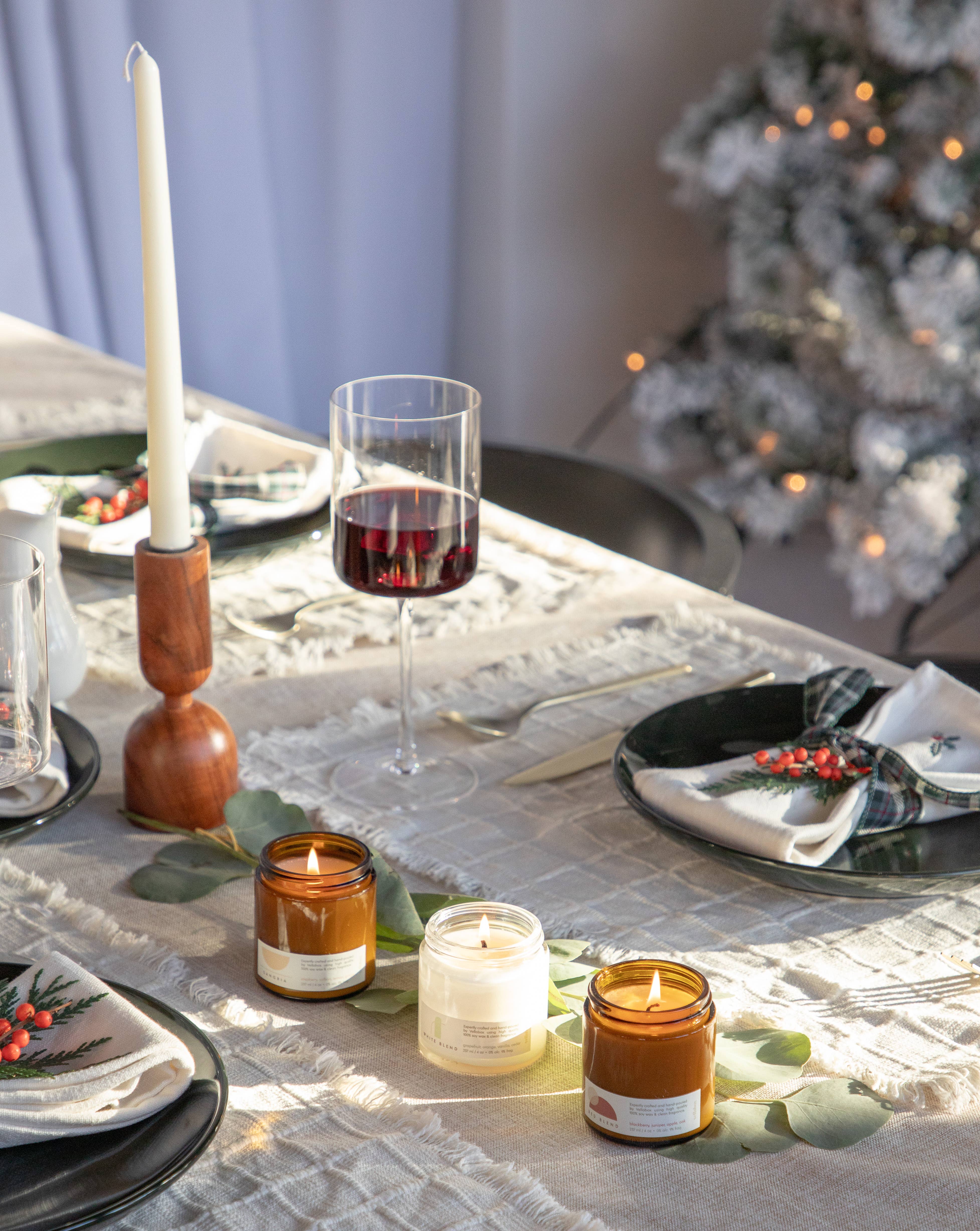 Vella & Co. by Vellabox - Vendita all'ingrosso Candela in vasetto - Wine Flight | Confezione regalo per candele ispirata al vino1