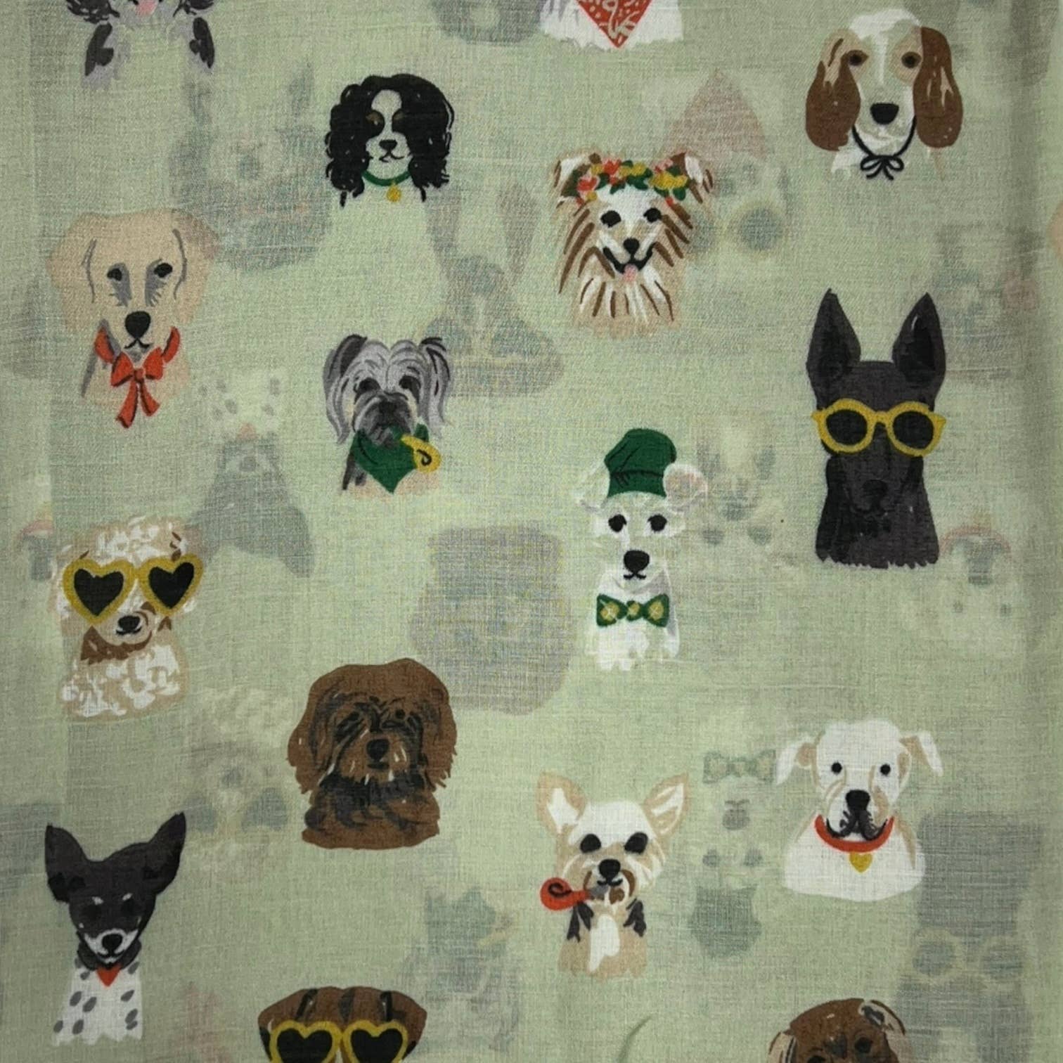 London Scarves - Wholesale Scarf - Women's - Dogs Print Wearing Accessories
5