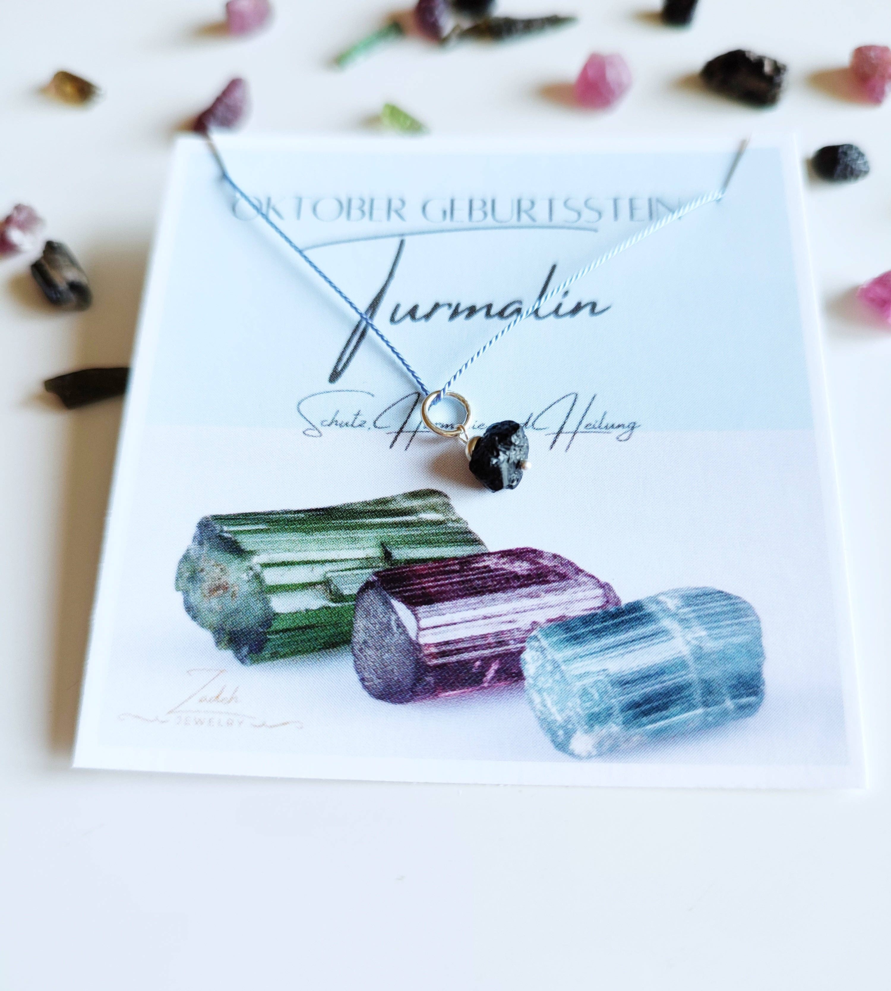 SEQAY – wholesale Individuell berlock/hänge – Hängsmycke med födelsesten i råsten10