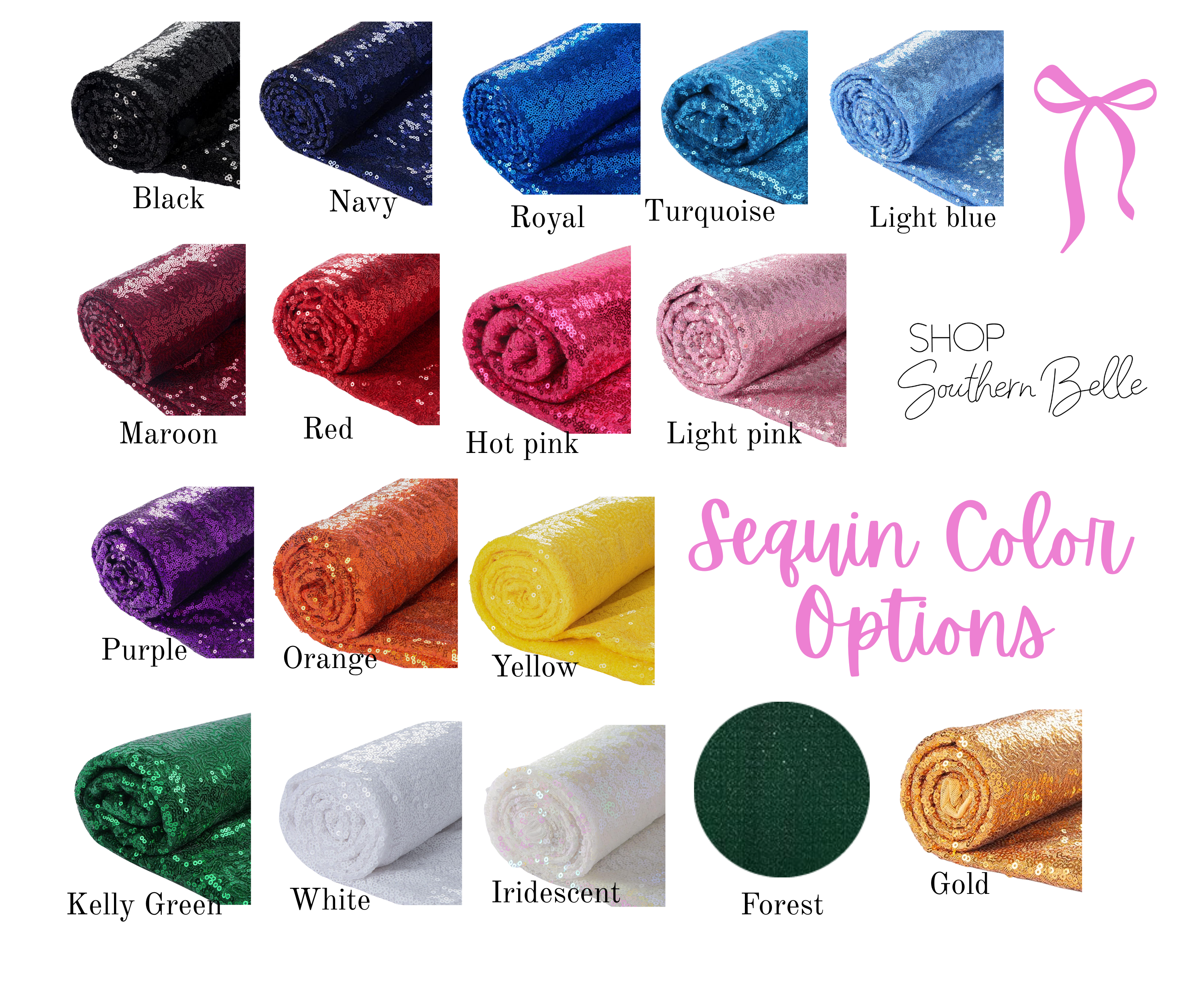 Shop Southern Belle - Wholesale T-Shirt - Women's - Game Day Custom School Spirit Wear Real Sequins Short Sleeve4