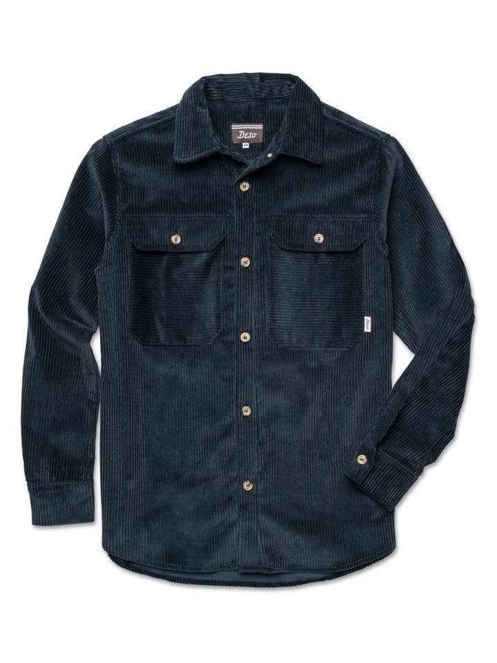 Valhalla Cord Shirt for wholesale by DESO — Made in America