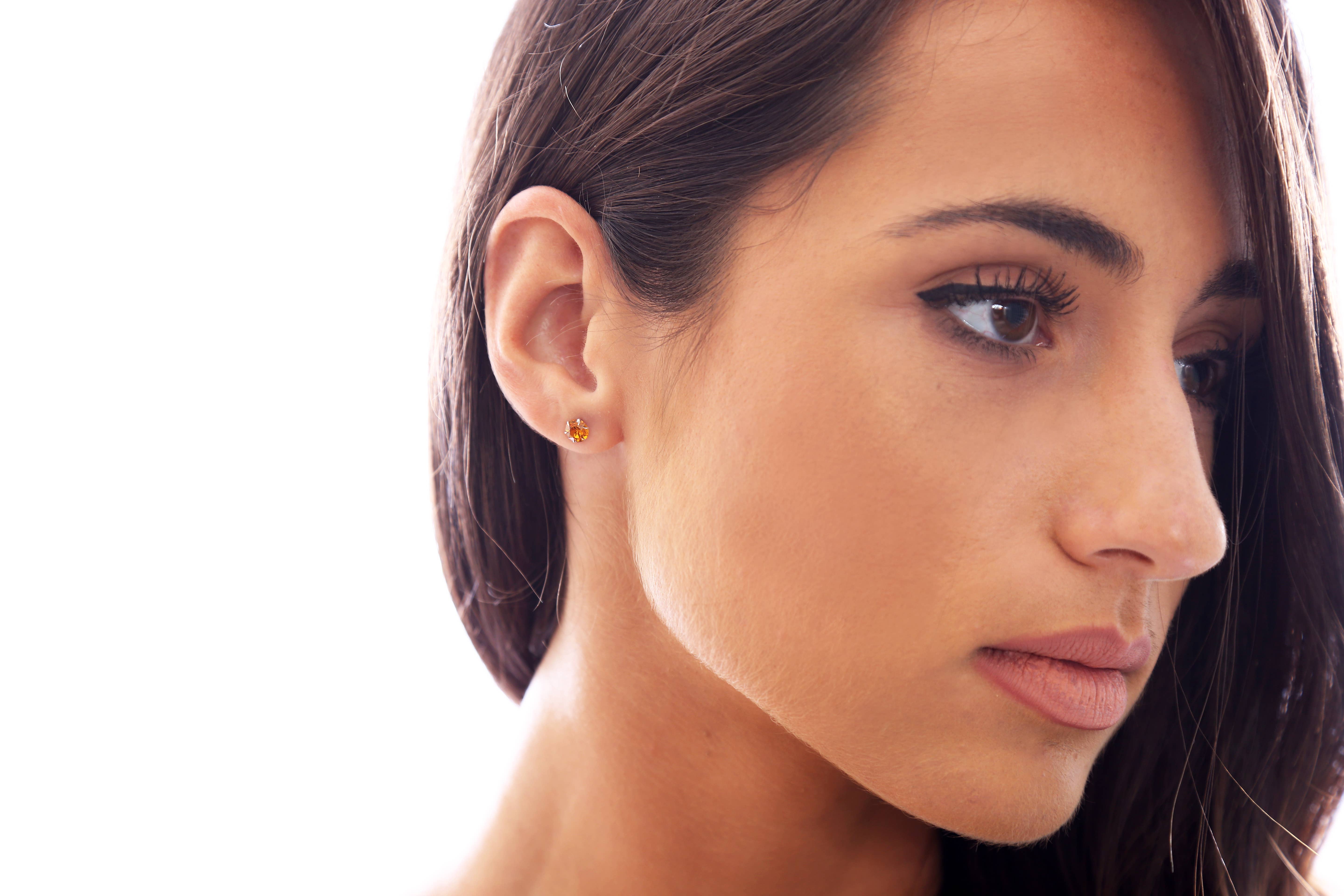 Glimmering Handmade – wholesale Stud/post earrings – Sparkling Speck Swarovski® Crystal Stud Earrings8