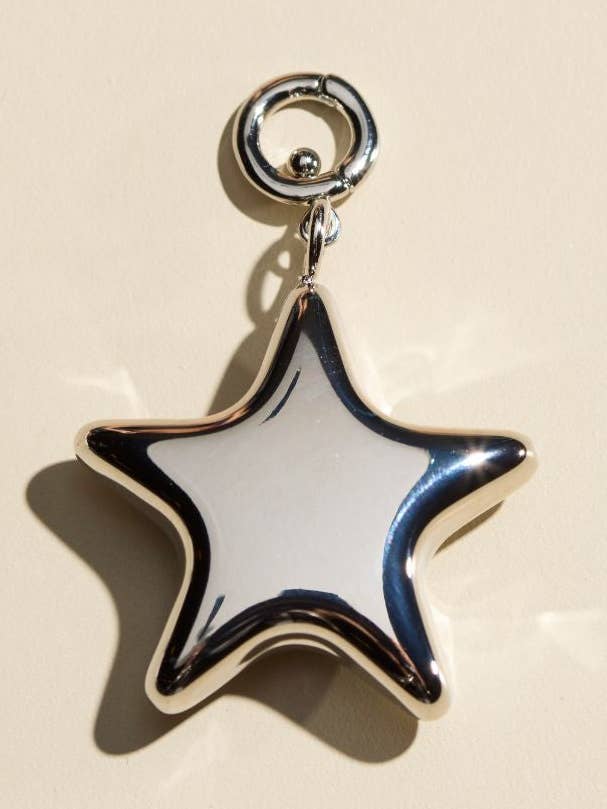 Silverpuffig stjärnberlock för wholesale av Jules Co