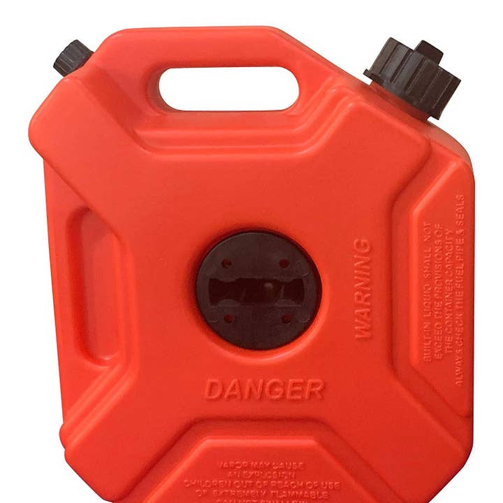 KP Kool Products - Wholesale Handy Tool - 1.3 Gallon Gas Can with Auto Mount and One Gas Can Spout Replacement (5 L)5