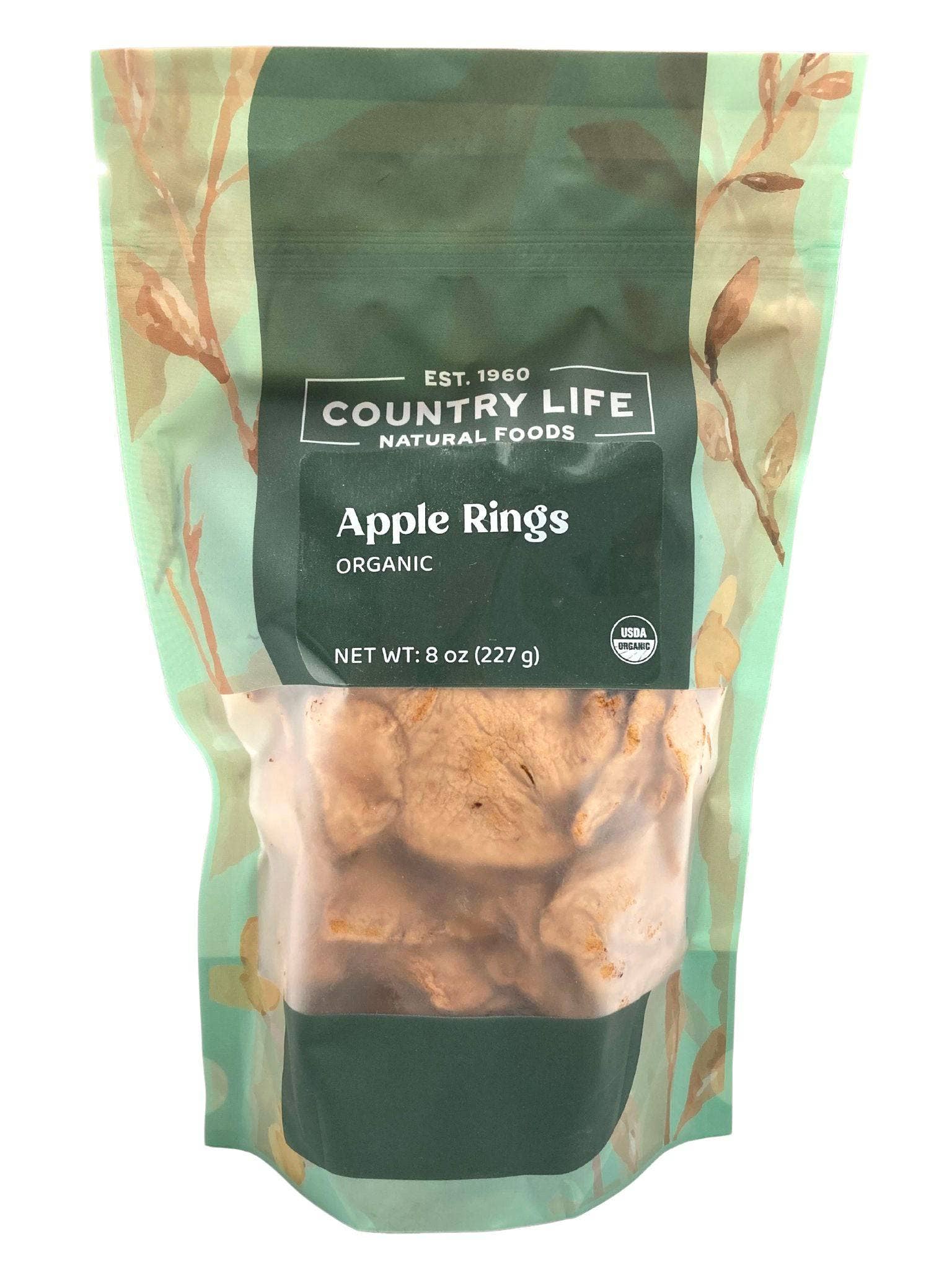 Country Life Natural Foods - Wholesale Dried/Dehydrated Fruit - Apple Rings, Organic0