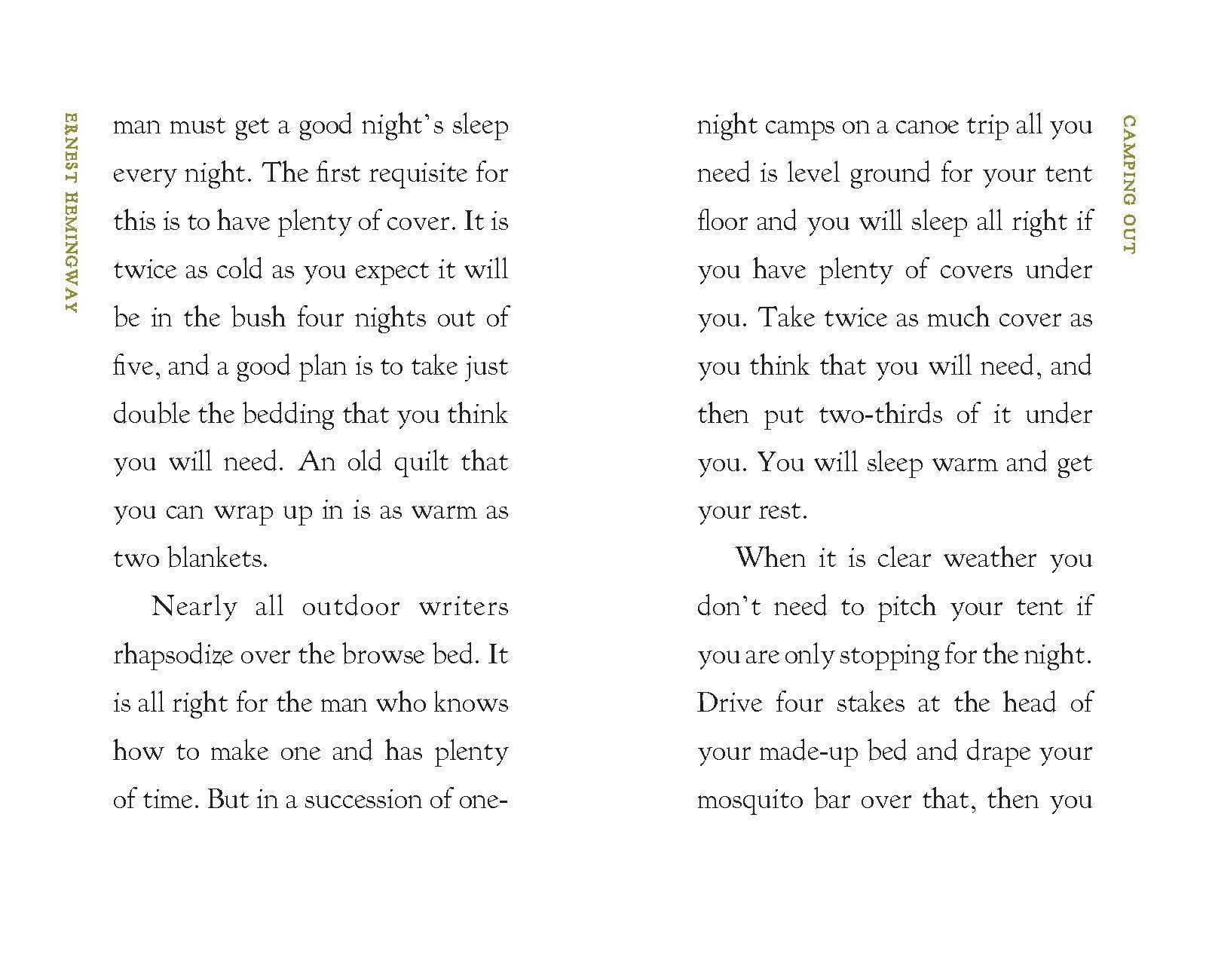 Applewood Books - Vente Nature et plein air - Camping Out4