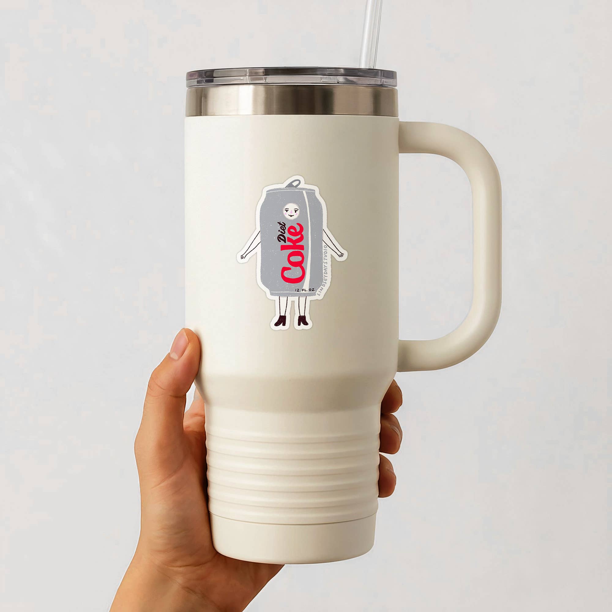 Lindsey Day Studio - Wholesale Sticker - Diet Coke Deanne Sticker, Funny Sticker, Food Sticker4