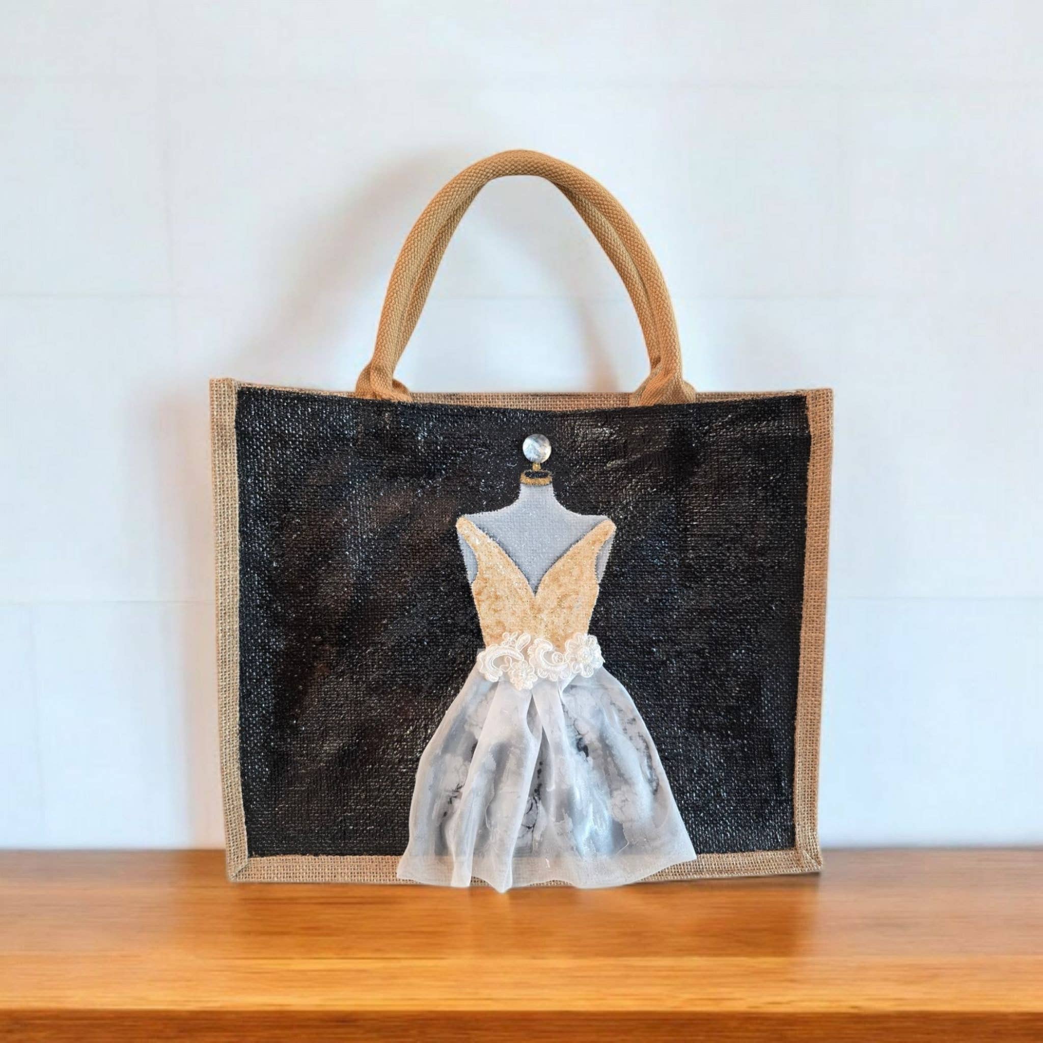 Dana's Uncommon Glass - Wholesale Tote Bag - Women's - Yes To The Dress Tote Bag2