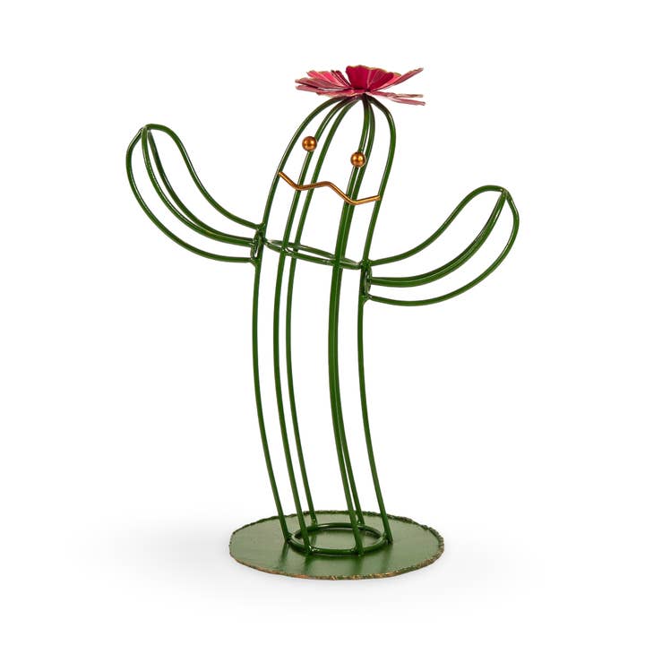 Made Easy Kit Dancing Cactus Metal Sculpture Art Decor for wholesale by MADE EASY KIT