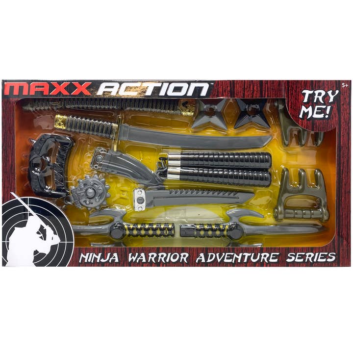Maxx Action Adventure Ninja Warrior Deluxe Playset for wholesale by Variety Distributors