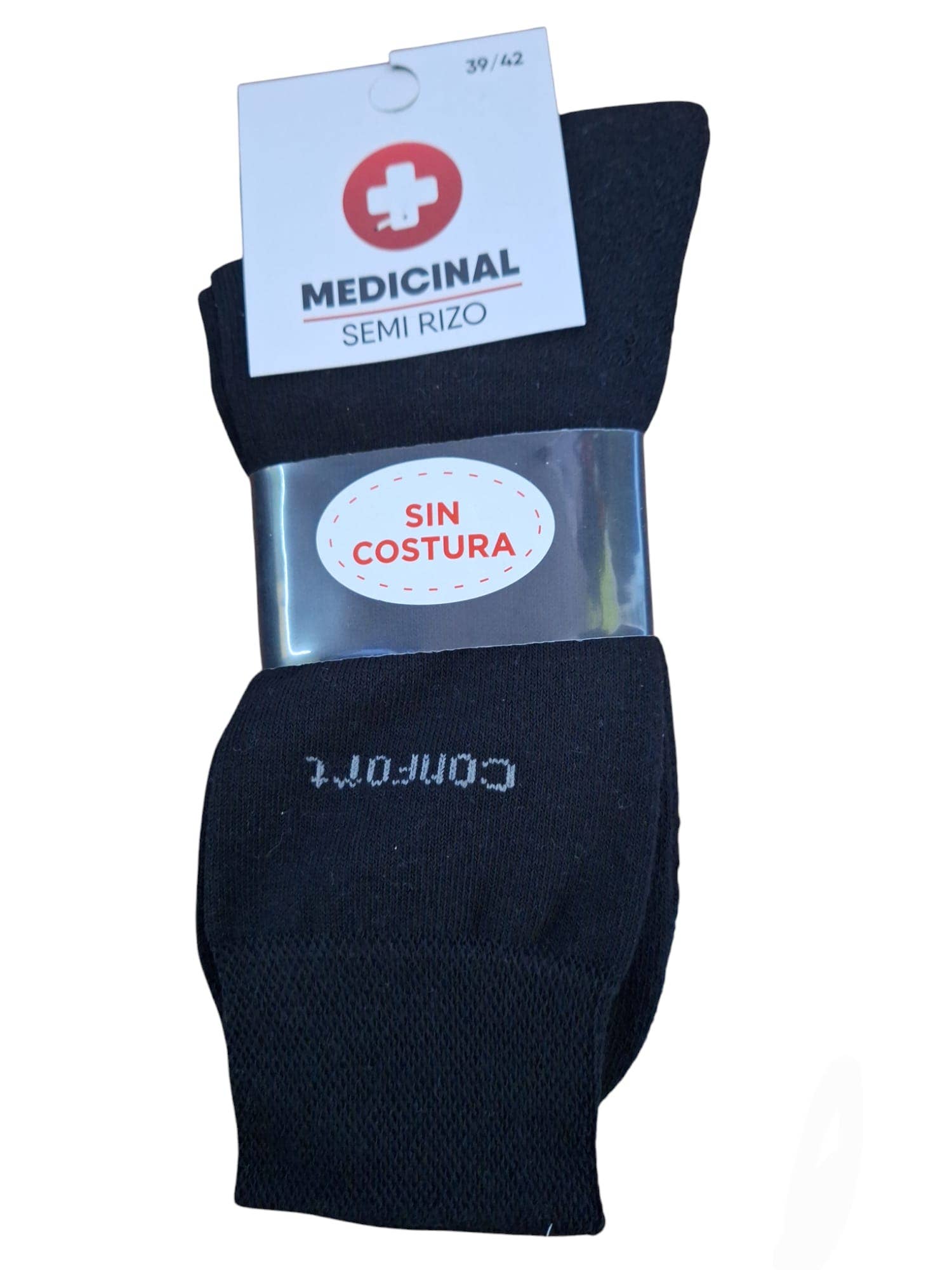Cotton Socks - Vendita all'ingrosso Calzini - Unisex - Confezione da 12 paia di calze mediche senza cuciture con soletta imbottita4