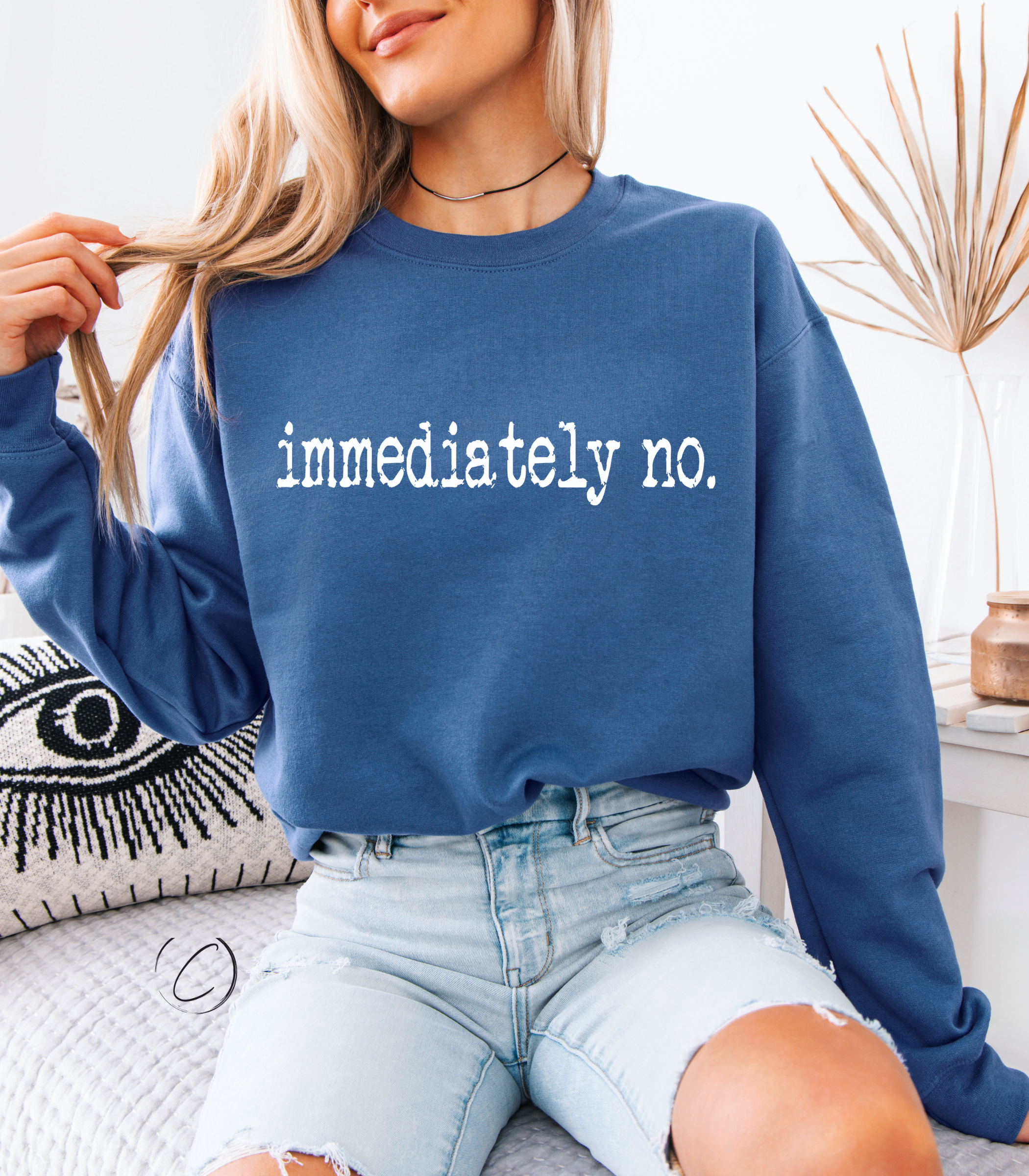 CMD Wholesale - Wholesale Graphic Sweatshirt - Unisex - Immediately No Sweatshirt0