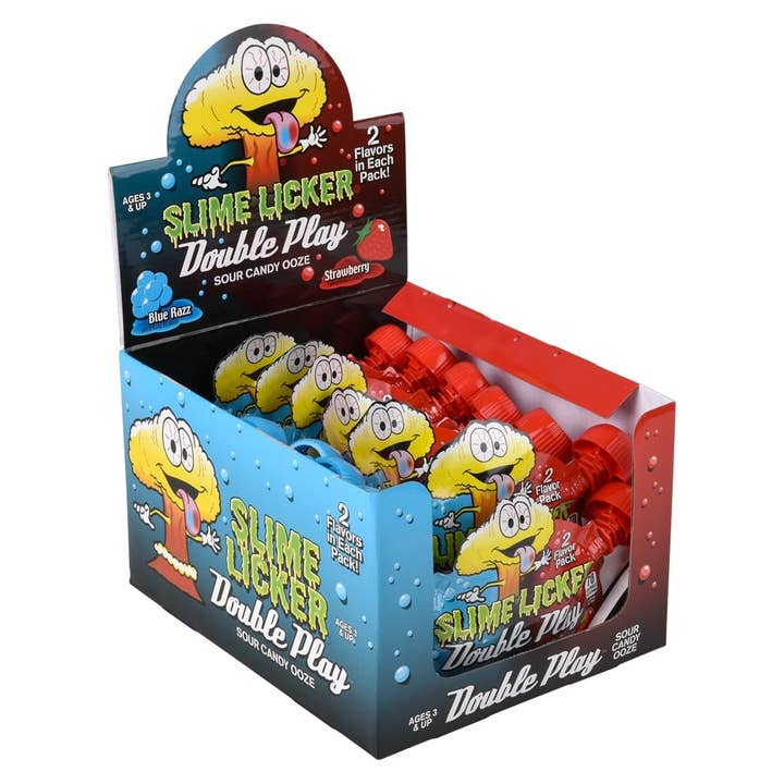 La Luna Bella - Toys - Wholesale Hard Candy - Toxic Waste Slime Licker Double Play