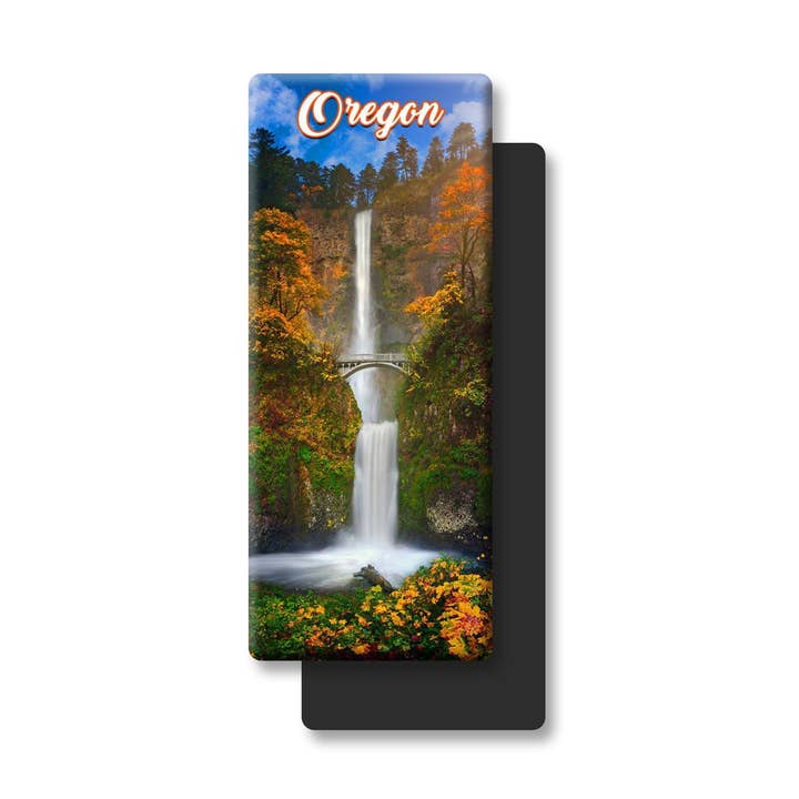 Aimant panoramique des chutes Multnomah pour la vente par Hello From Oregon