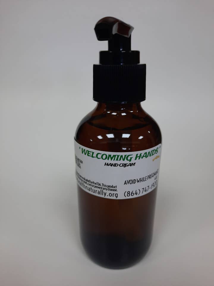 " WELCOMING HANDS " CREAM 4 OZ. **BEST SELLER ! for wholesale by Natural Health And Skin