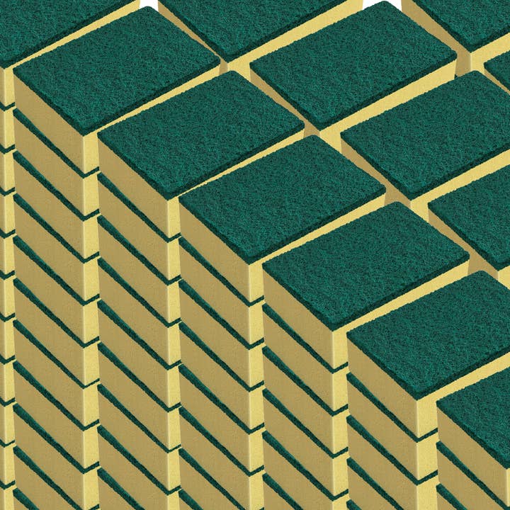 Pot Brite Éponge à récurer - paquet de 144 pour la vente par LOLA