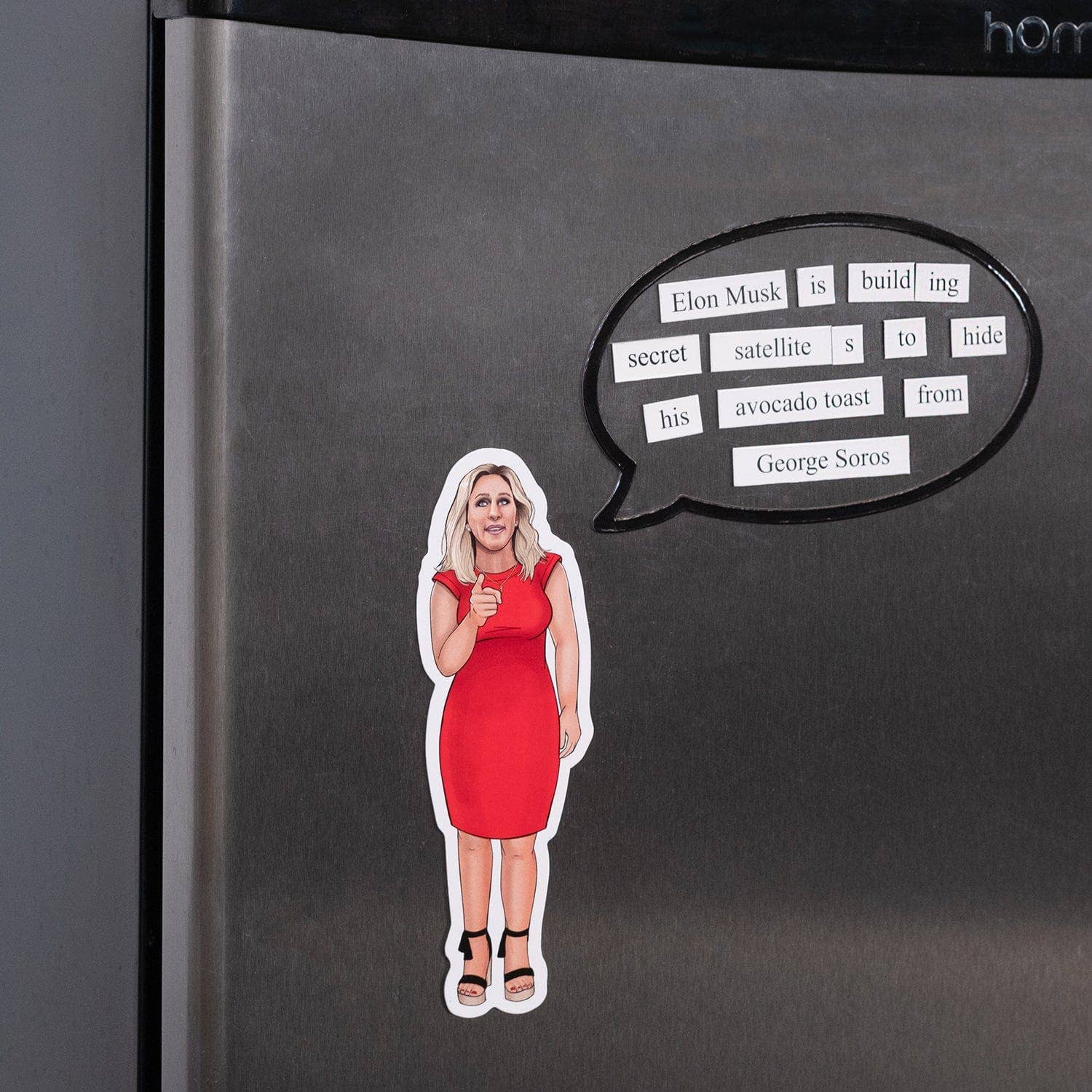 Dissent Pins - Wholesale Magnet - What Will Marjorie Taylor Greene Say Next?1