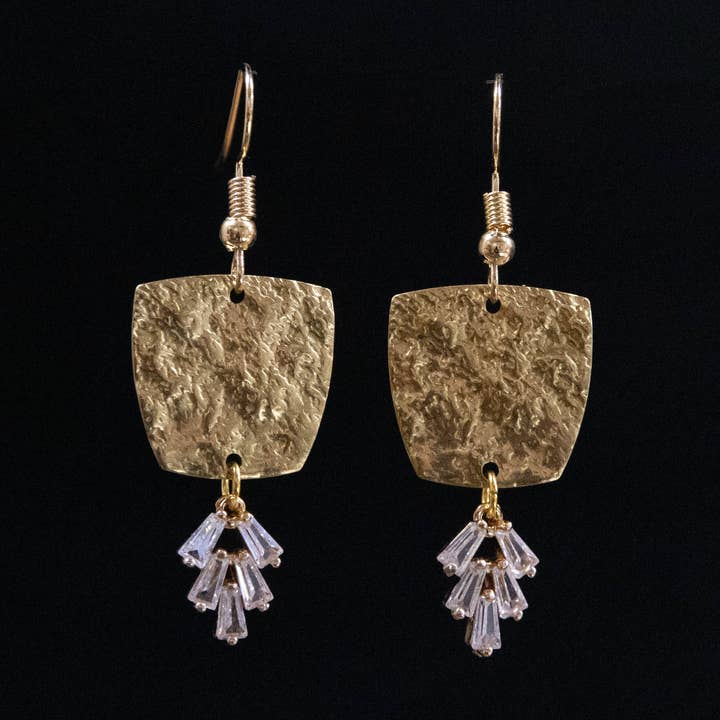 Square Firecracker Earrings for wholesale by JAC Jewelry Designs