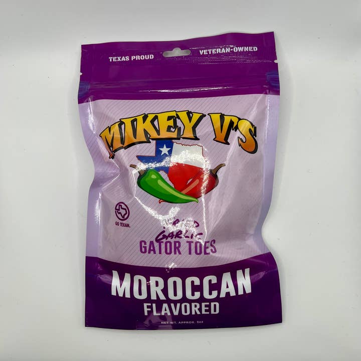 Mikey V's Foods - Wholesale Chips - Gator Toes (Deep Fried Garlic) - Moroccan0