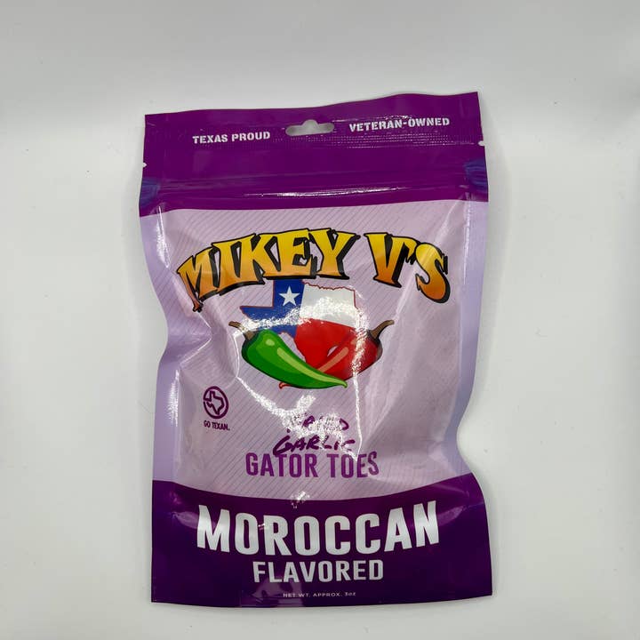 Mikey V's Foods – wholesale Chips – Gator tår (friterad vitlök) - marockanska