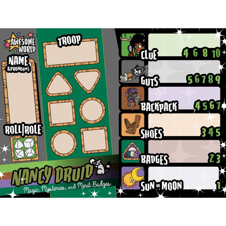 9th Level Games - Wholesale Board Game - Nancy Druid2