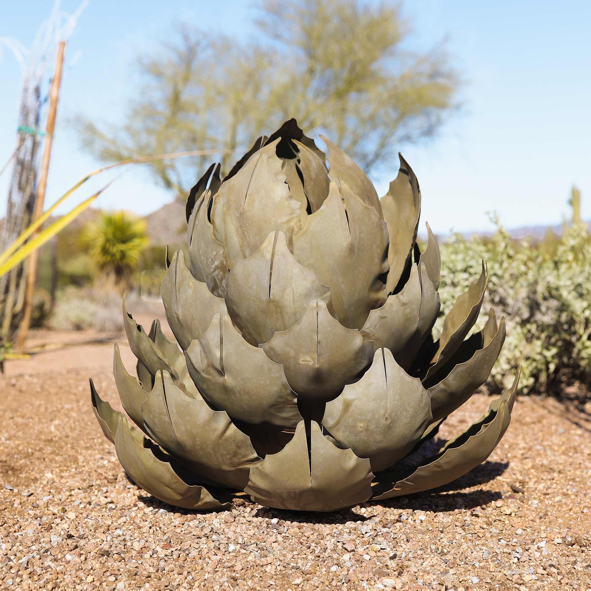 Desert Steel - Wholesale Artificial Plant - Metal Artichoke Agave8