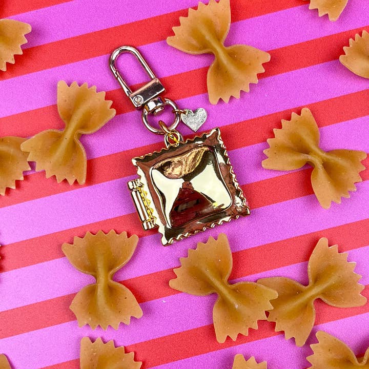 A Shop of Things - Wholesale Keychain - Women's - Ravioli Locket Keychain2
