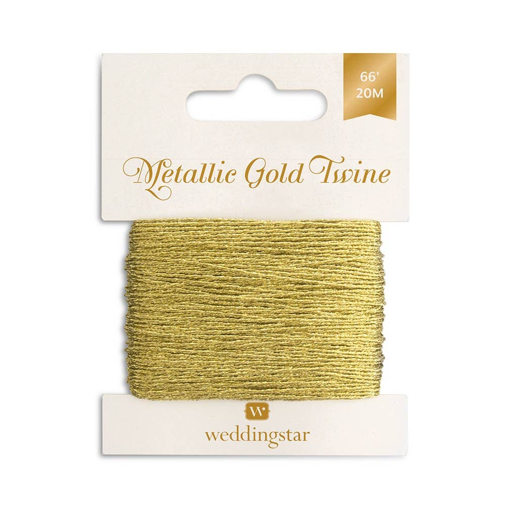 Weddingstar Inc. – wholesale Twine – Metallic Gold Twine