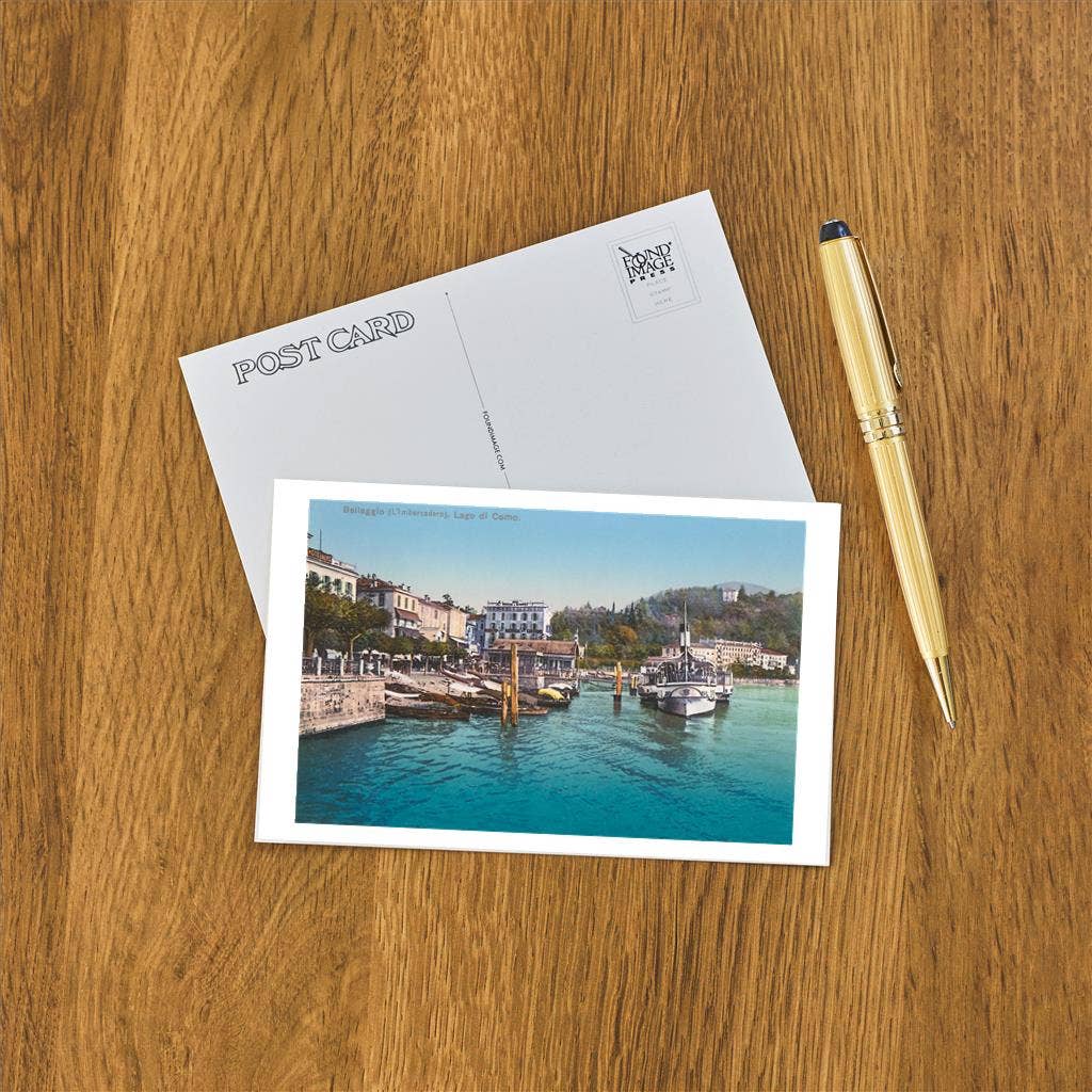 Found Image Press - Wholesale Postcard - Postcard IT-329 Bellagio, Lake Como1