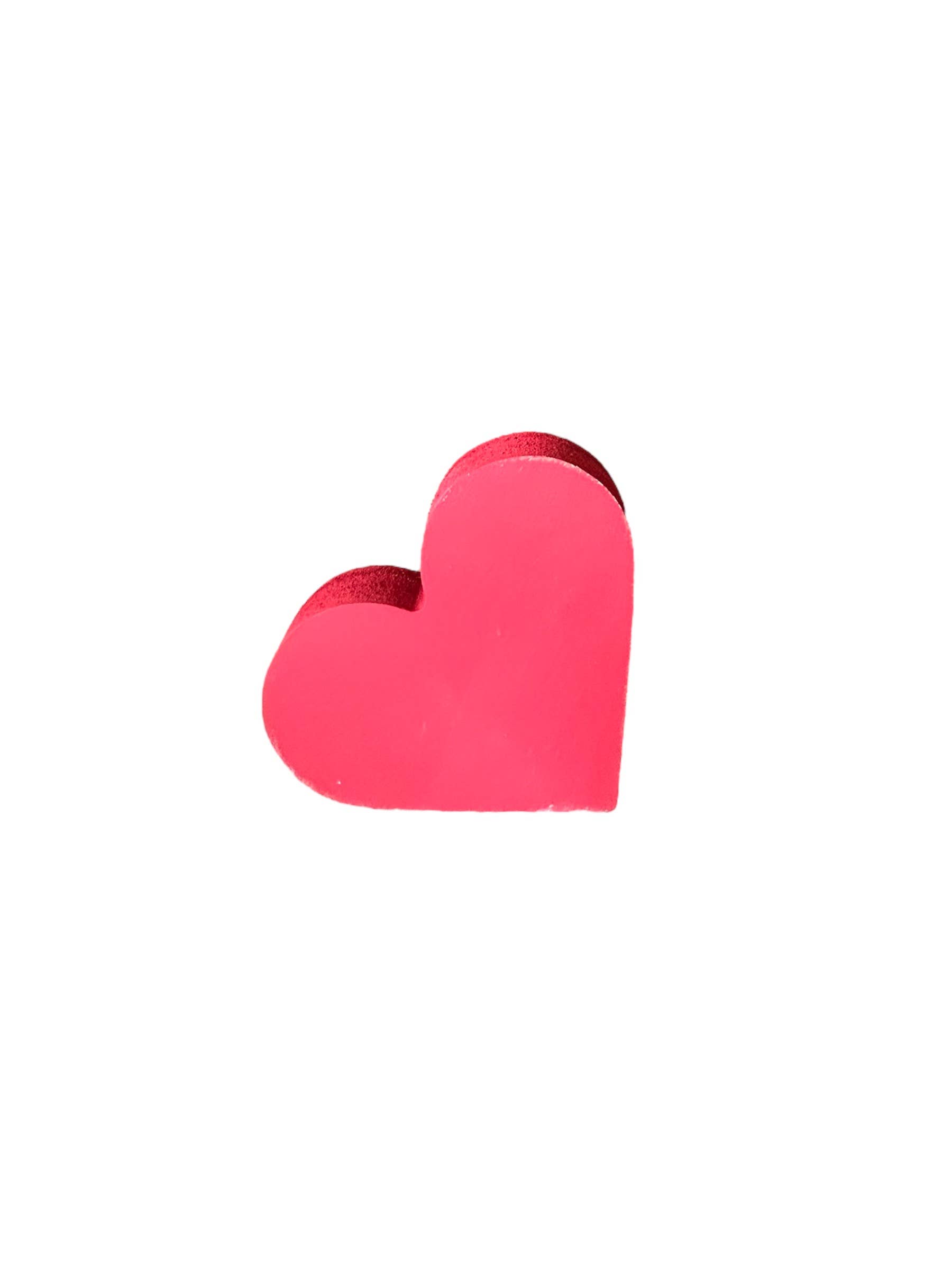 Inkwood Crafters - Wholesale Ornament - Valentine’s Day Wood Hearts - Watercolor Floral Design1