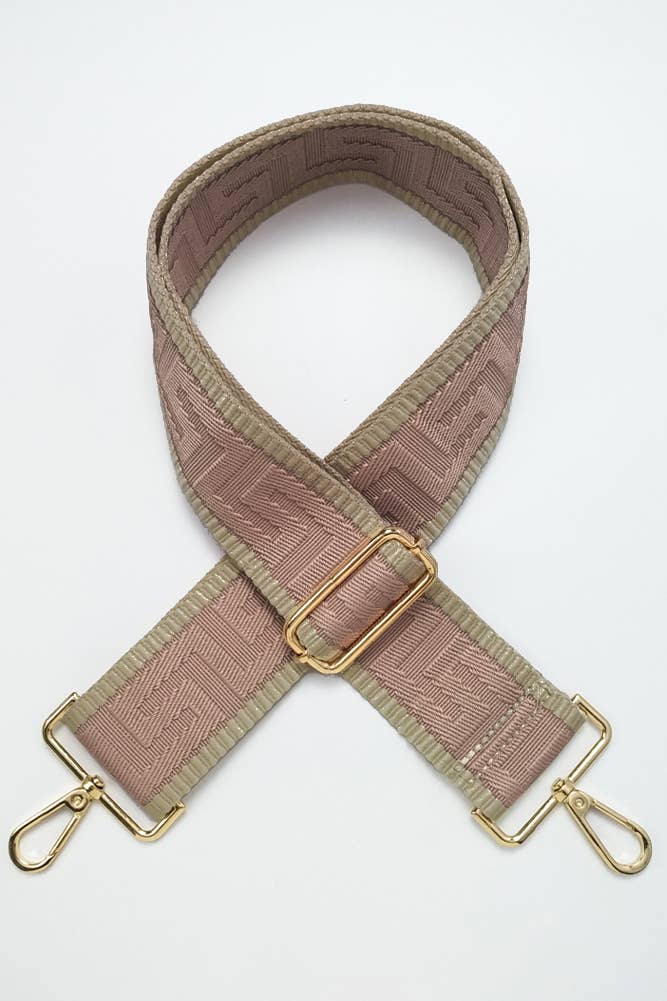 Hana - Vente Sangle pour sac – femme - Sangle pour sac à motif géométrique5