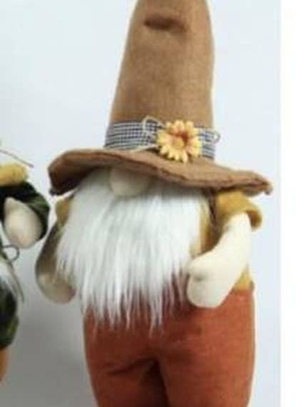 Fall Sunflower Scarecrow Gnome Boy for wholesale by DNS Designs