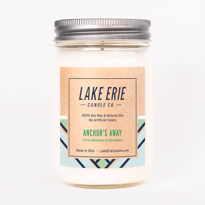 Ankare bort - 12oz för wholesale av Lake Erie Candle
