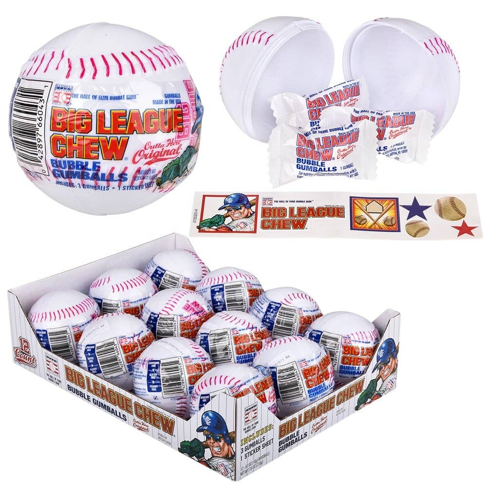 La Luna Bella - Toys - Wholesale Gummy - BIG LEAGUE CHEW BASEBALL LLB candy0