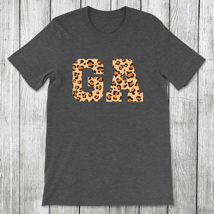 T-shirts Daydream State Leopard Georgia pour la vente par Daydream Tees