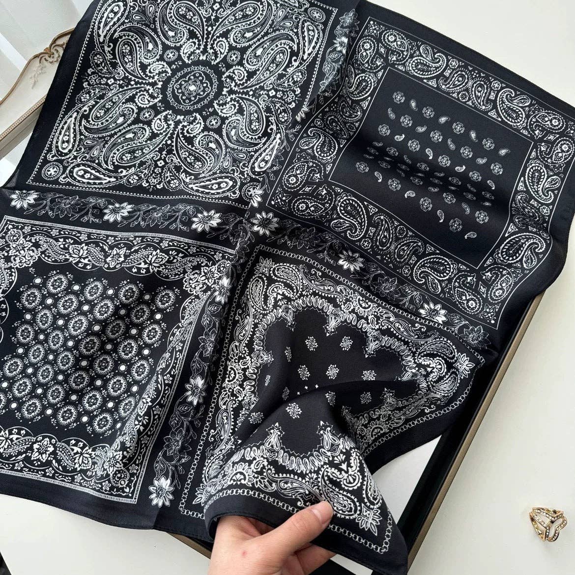 Marayn - Wholesale Scarf - Women's - Korean Silk Scarf Chic Style Elegant Gift15