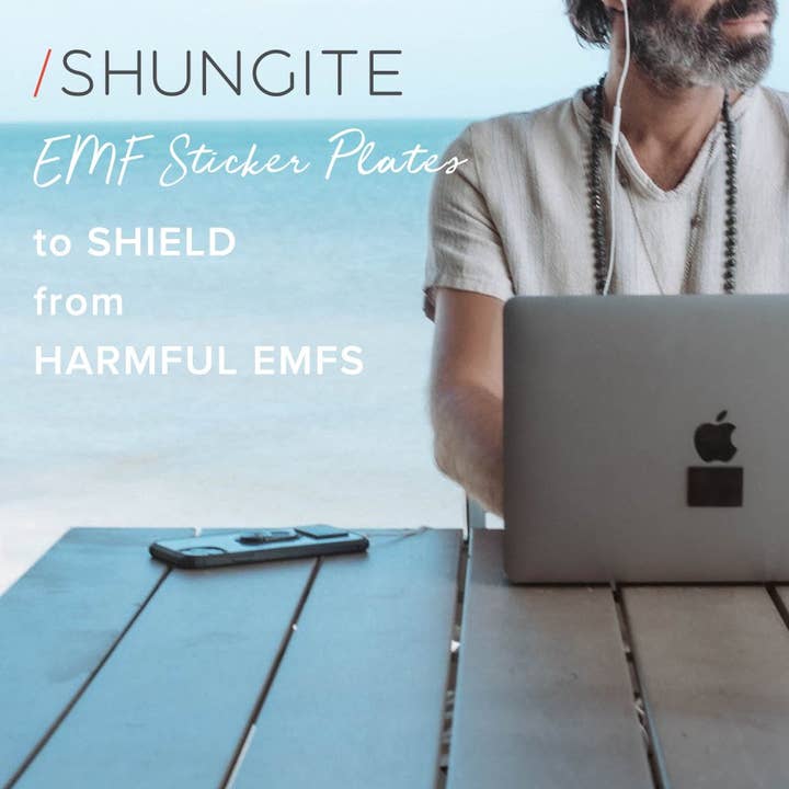 Modern ŌM - Wholesale Crystal Charging Plate - Shungite EMF Shield Set8