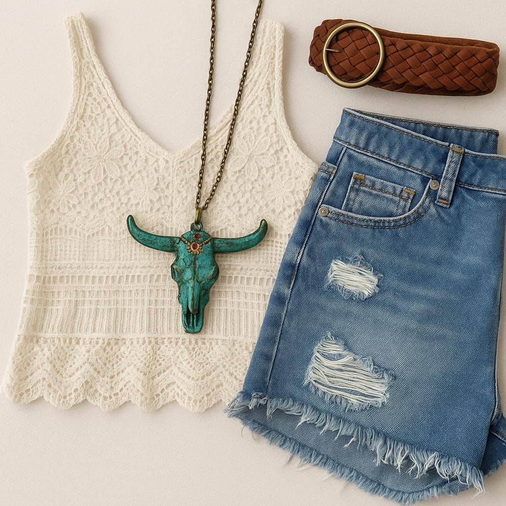 The Bling Barn - Wholesale Halskettinghanger - Lange opvallende ketting met stierenkop in kostuumstijl4