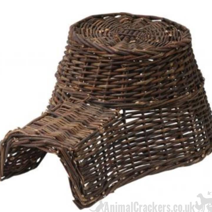 Large 50cm wicker Hedgehog house - breeding or hibernation shelter for wholesale by Animal Crackers
