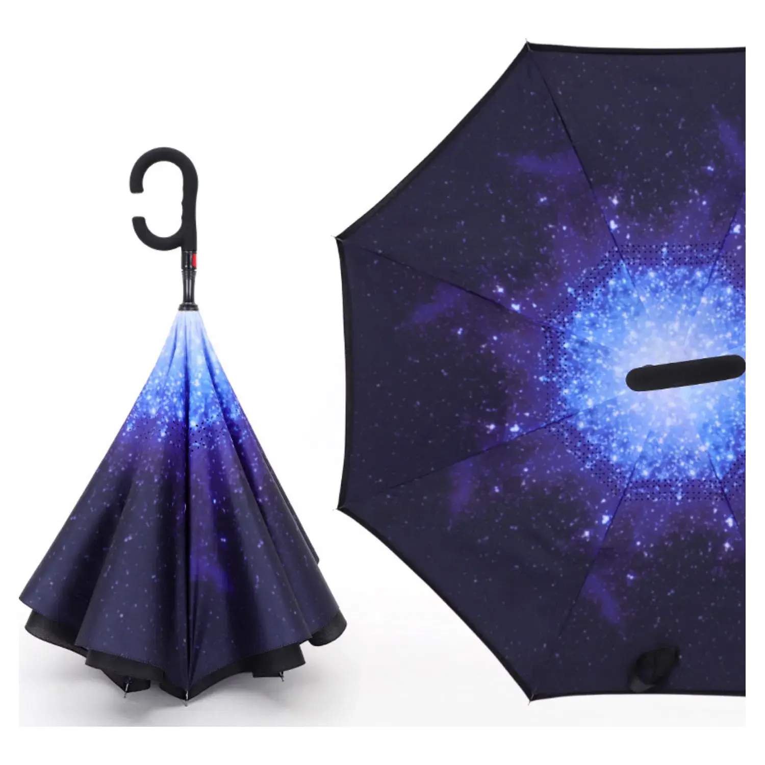 Superbia - Wholesale Umbrella - Women's - Inverted Automatic-Opening Printed Upside Down Umbrella2