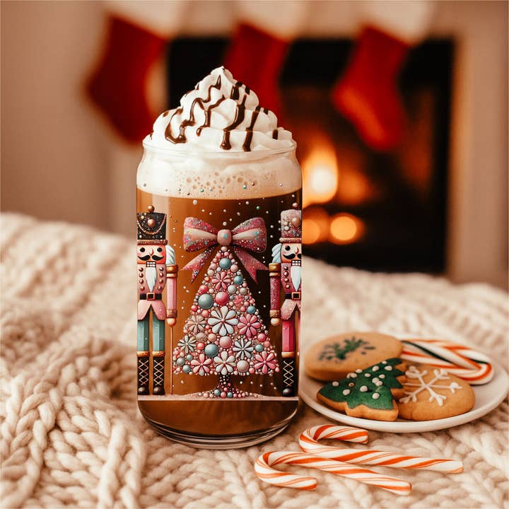 Gia Roma - Wholesale Insulated Mug/Tumbler - Candy Cane Kitchen Christmas Decor Glass Tumblers & Gifts81