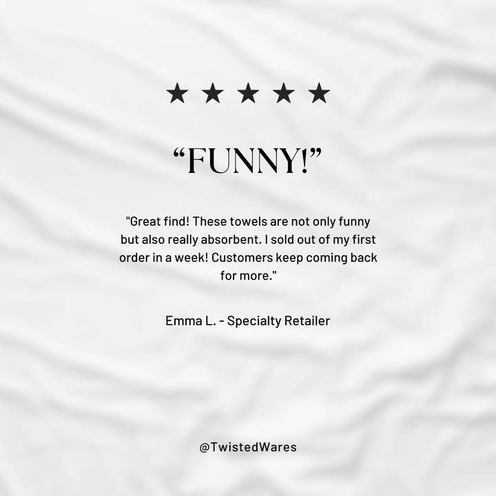 Twisted Wares - Wholesale Tea Towel - Wiener Skate Tea Towel3