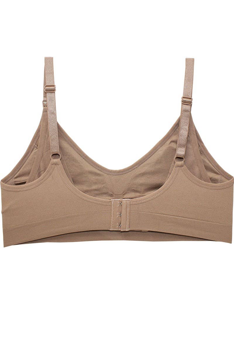 Nude Youmita Seamless Nursing Bra-YM-82027-BRA-SML for wholesale on Faire1