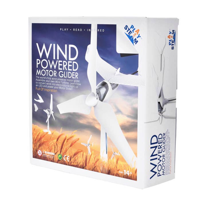 Wind Powered Motor Glider - Wind Turbine Energy Generator for wholesale by PlaySTEM