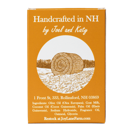 Joy Lane Farm - Wholesale Bar Soap - Oatmeal, Milk and Honey Goat Milk Soap2